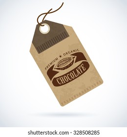 aged vector seal template of premium skill chocolate label cacao cocoa brown classical earth work product bean bar black conceptual nourishment mark dark vista imprint aged traditional tan acceptance