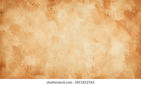 Aged Vintage Parchment Paper Texture Background for Design