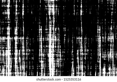 Aged wall texture. Grainy messy overlay of empty, aging, scratched wall. Grunge rough dirty background. Vector Illustration. Black isolated on white background. EPS10.