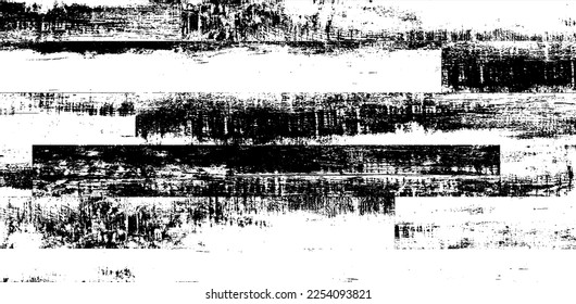 Aged wall texture. Grainy messy overlay of empty, aging, scratched wall. Grunge rough dirty background. Vector Illustration. Black isolated on white background. EPS10.