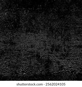 Aged wall texture. Grainy messy overlay of empty, aging, scratched wall. Grunge rough dirty background. Vector Illustration. Black isolated on white background. EPS10.