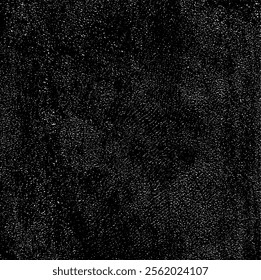 Aged wall texture. Grainy messy overlay of empty, aging, scratched wall. Grunge rough dirty background. Vector Illustration. Black isolated on white background. EPS10.