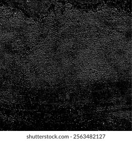 Aged wall texture. Grainy messy overlay of empty, aging, scratched wall. Grunge rough dirty background. Vector Illustration. Black isolated on white background. EPS10.