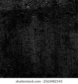 Aged wall texture. Grainy messy overlay of empty, aging, scratched wall. Grunge rough dirty background. Vector Illustration. Black isolated on white background. EPS10.