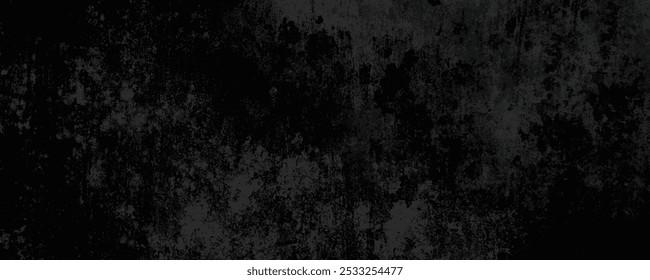 Aged and Weathered Black Concrete Texture with Subtle Distressed Details for Graphic Design and Digital Art