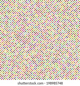 Aged and worn paper with polka dots. 