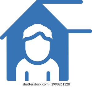 ageing vector glyph colour icon