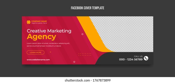 Agency Modern Facebook Cover Template