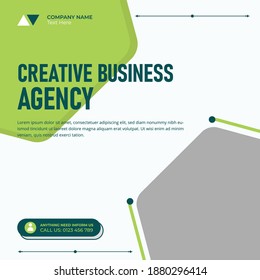 Agency modern facebook cover template