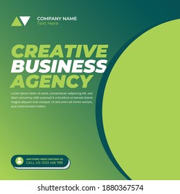 Agency modern facebook cover template