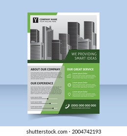 agency providing smart idea flyer poster template design