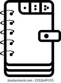 agenda book books calendar file 3778