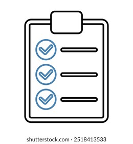 agenda concept line icon. Simple element illustration. agenda concept outline symbol design.