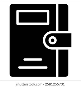 Agenda Icon Element For Design