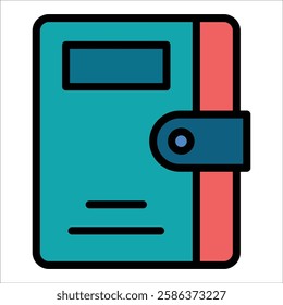 Agenda Icon Element For Design