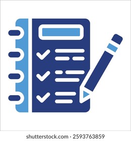 Agenda Icon Element For Design