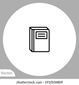 Agenda icon sign vector,Symbol, logo illustration for web and mobile