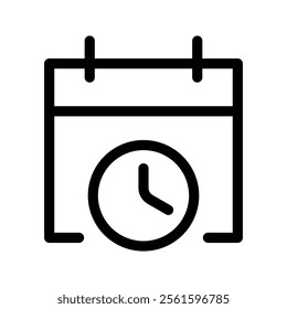 Agenda Icon Vector Symbol Design Illustration