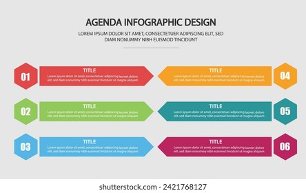 Design der Infografik-Vorlage