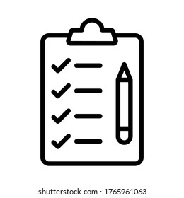 
Agenda Line Style vector icon which can easily modify or edit
