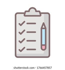 
Agenda Line Style vector icon which can easily modify or edit
