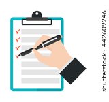 Agenda list icon vector illustration