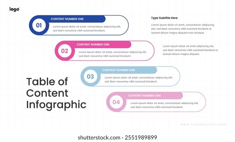 Agenda and Table of Content Template Slides