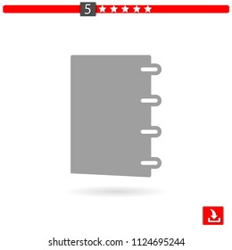 agenda vector icon