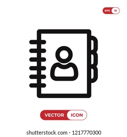 Agenda vector icon