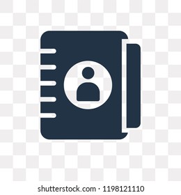 Agenda vector icon isolated on transparent background, Agenda transparency concept can be used web and mobile
