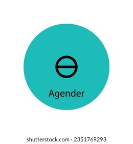 Icono de símbolo de género. Icono de género. signo vectorial aislado en una ilustración de fondo blanco para diseño gráfico y web.