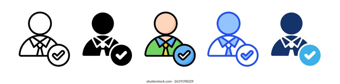 Agent Icon Collection With Multiple Styles