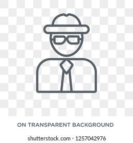 Agent icon. Agent design concept from  collection. Simple element vector illustration on transparent background.