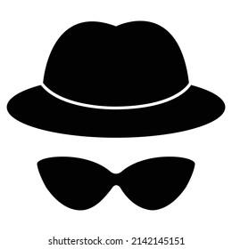 Icono del agente,ilustración vectorial.aislado en fondo blanco.