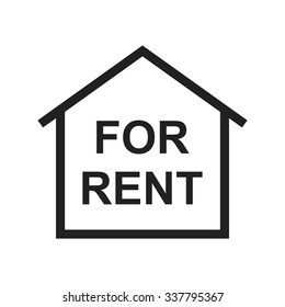 Agent, rent, house icon vector image.Can also be used for housing. Suitable for mobile apps, web apps and print media.