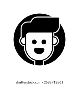 Icono de Vector de agente Ilustración de stock