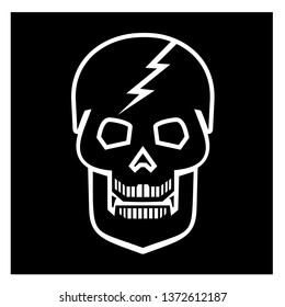 aggressive emblem with skull,design t shirts