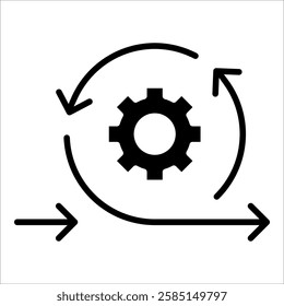 Agile Development Icon Element For Design