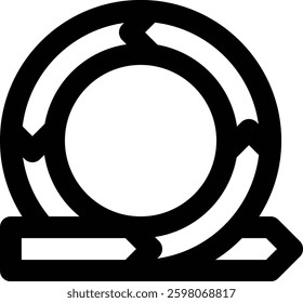 Agile, Development, Methodology Outline Icon
