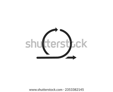 Agile development, plan icon. Vector illustration.