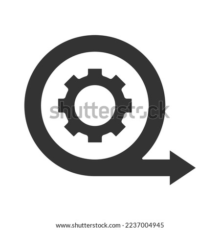Agile filled universal icon ui ux element sign.