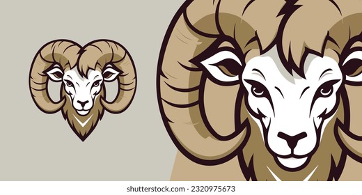 Agile Goat Logo: Dynamic Illustration Vector Graphic for Sport and E-Sport Teams