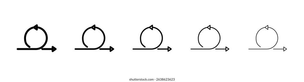 Agile icon concept. graphic design, logo, Web, UI.