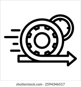 Agile Icon Element For Design