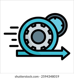 Agile Icon Element For Design