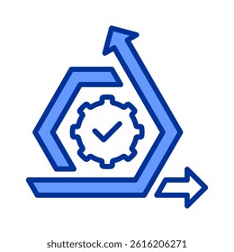 Agile Icon Element For Design