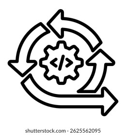 Elemento De Ícone Ágil Para Design