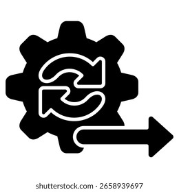 Agile Icon Element For Design