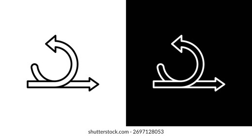 Agile icon. Line with editable stroke.