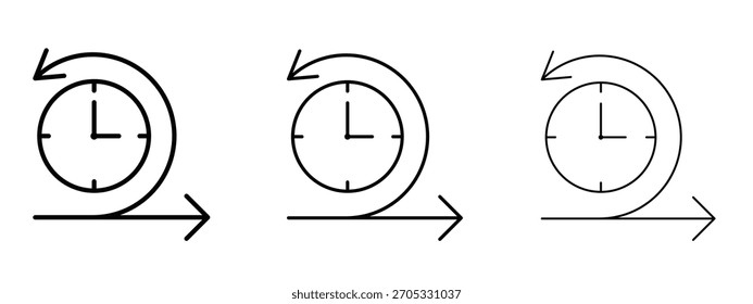Agile icon linear style sign for mobile concept and web design.